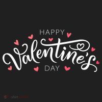 Happy Valentines Day Logo Women's Sweatshirt thumb 2