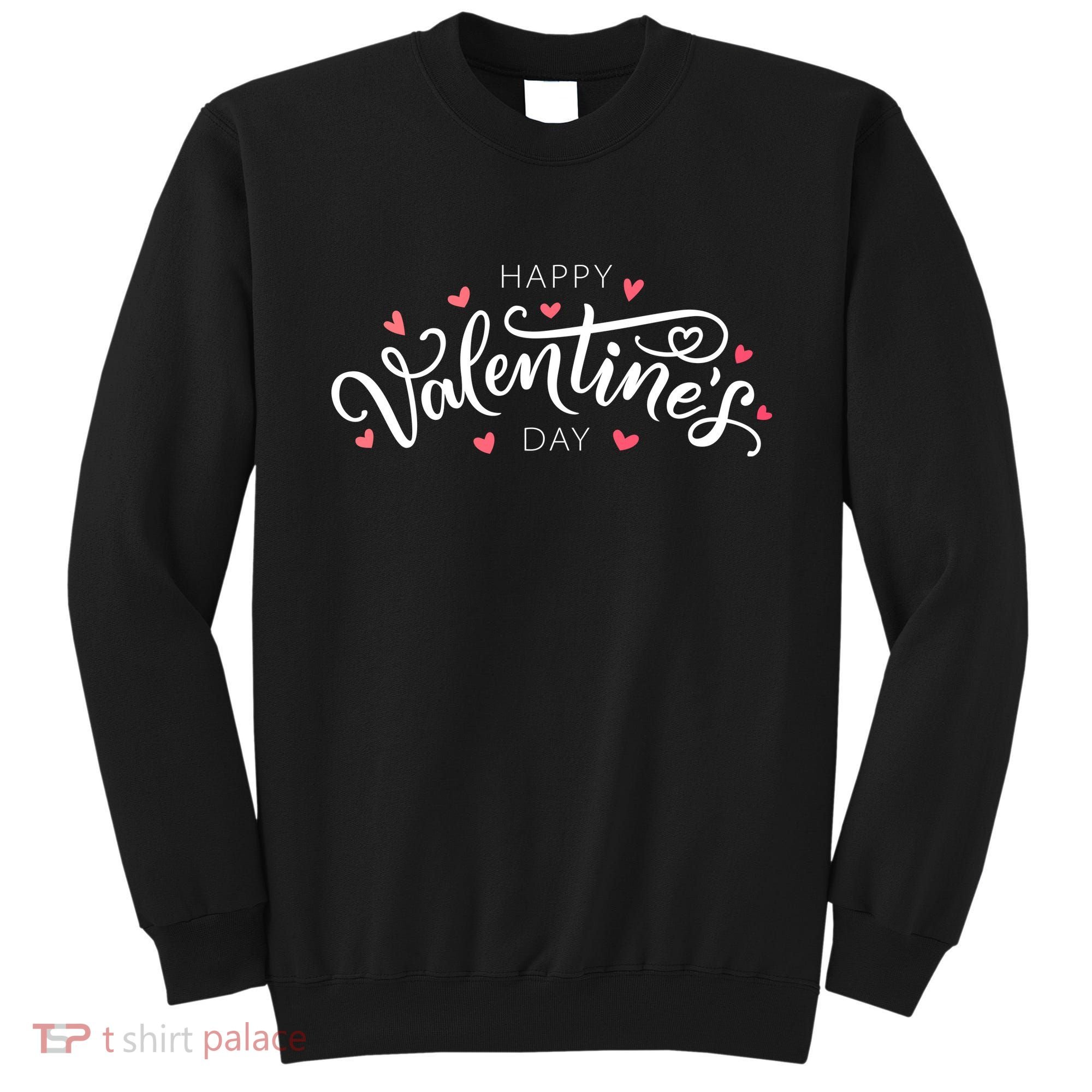 Happy Valentines Day Logo Sweatshirt