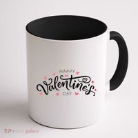 Happy Valentines Day Logo Coffee Mug thumb 1