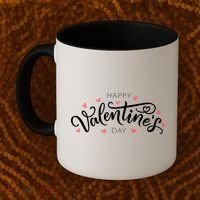 Happy Valentines Day Logo Coffee Mug thumb 2