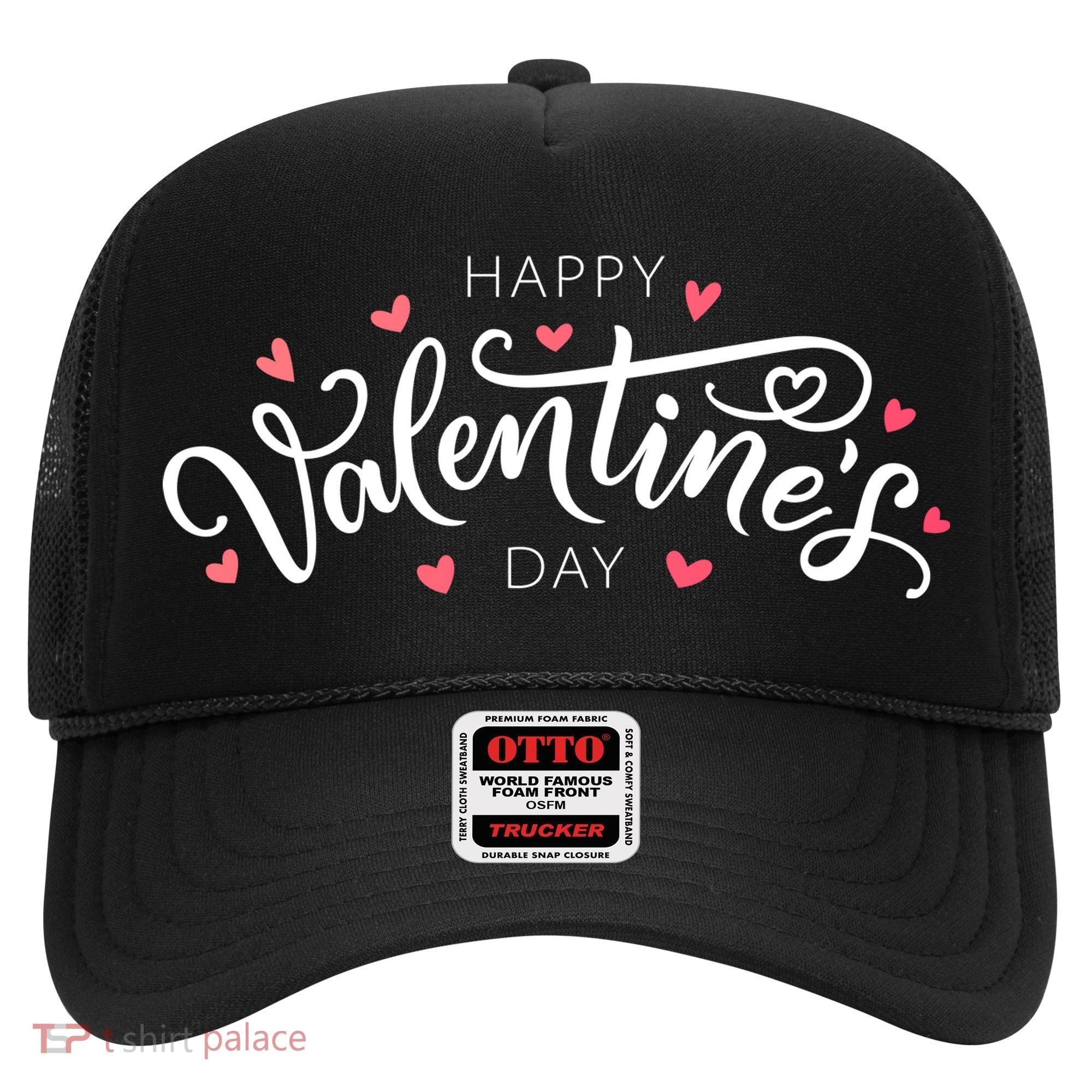 Happy Valentines Day Logo Hat