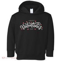 Happy Valentines Day Logo Toddler Hoodie thumb 0
