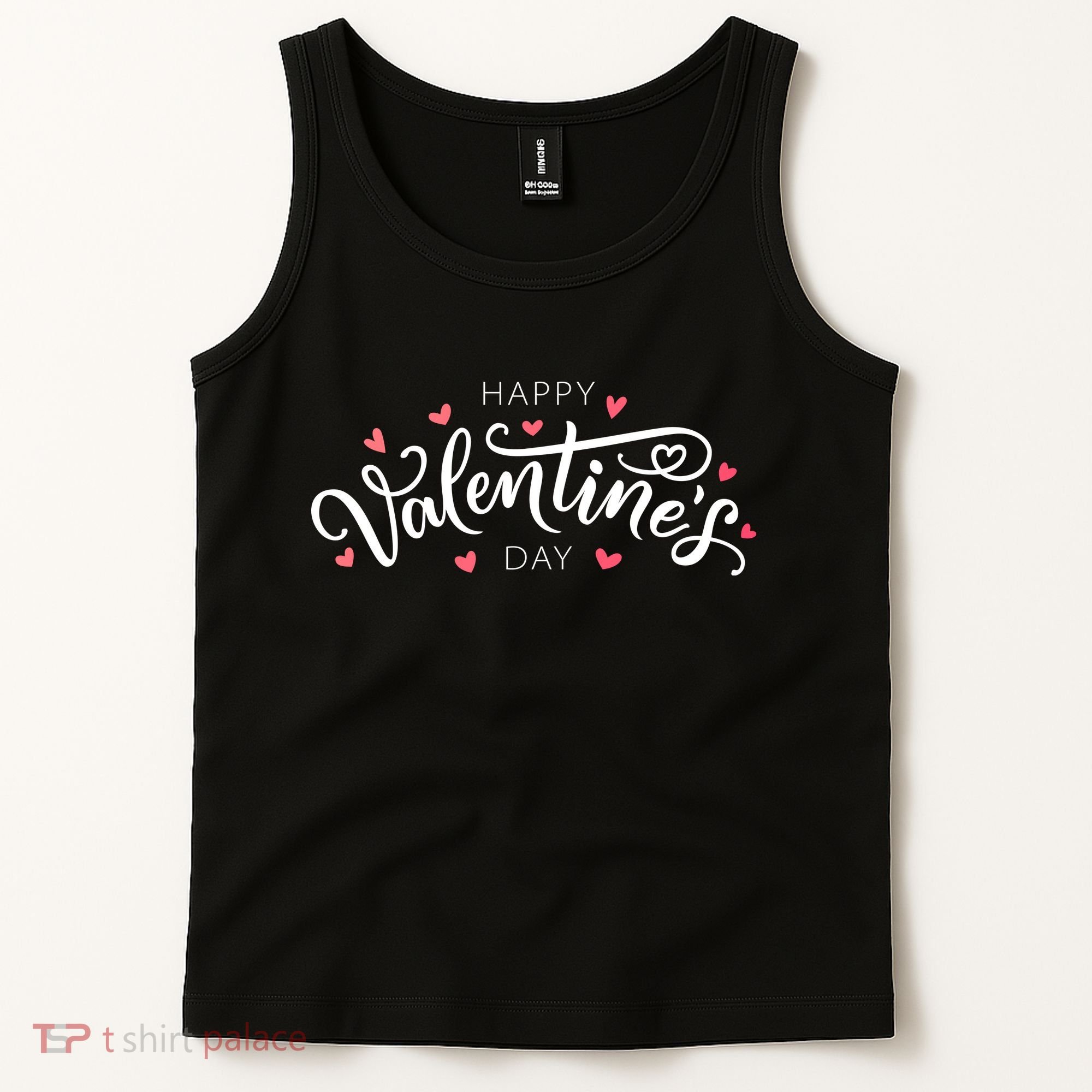 Happy Valentines Day Logo Tank Top