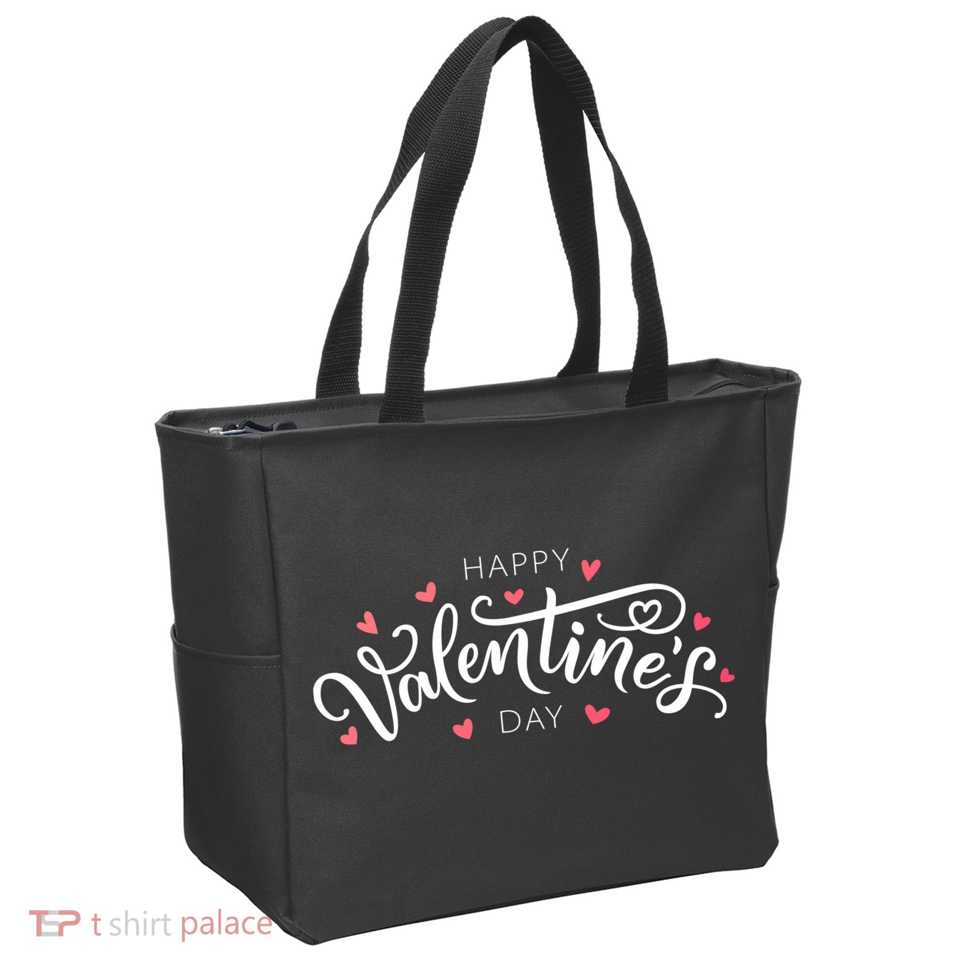 Happy Valentines Day Logo Tote Bag