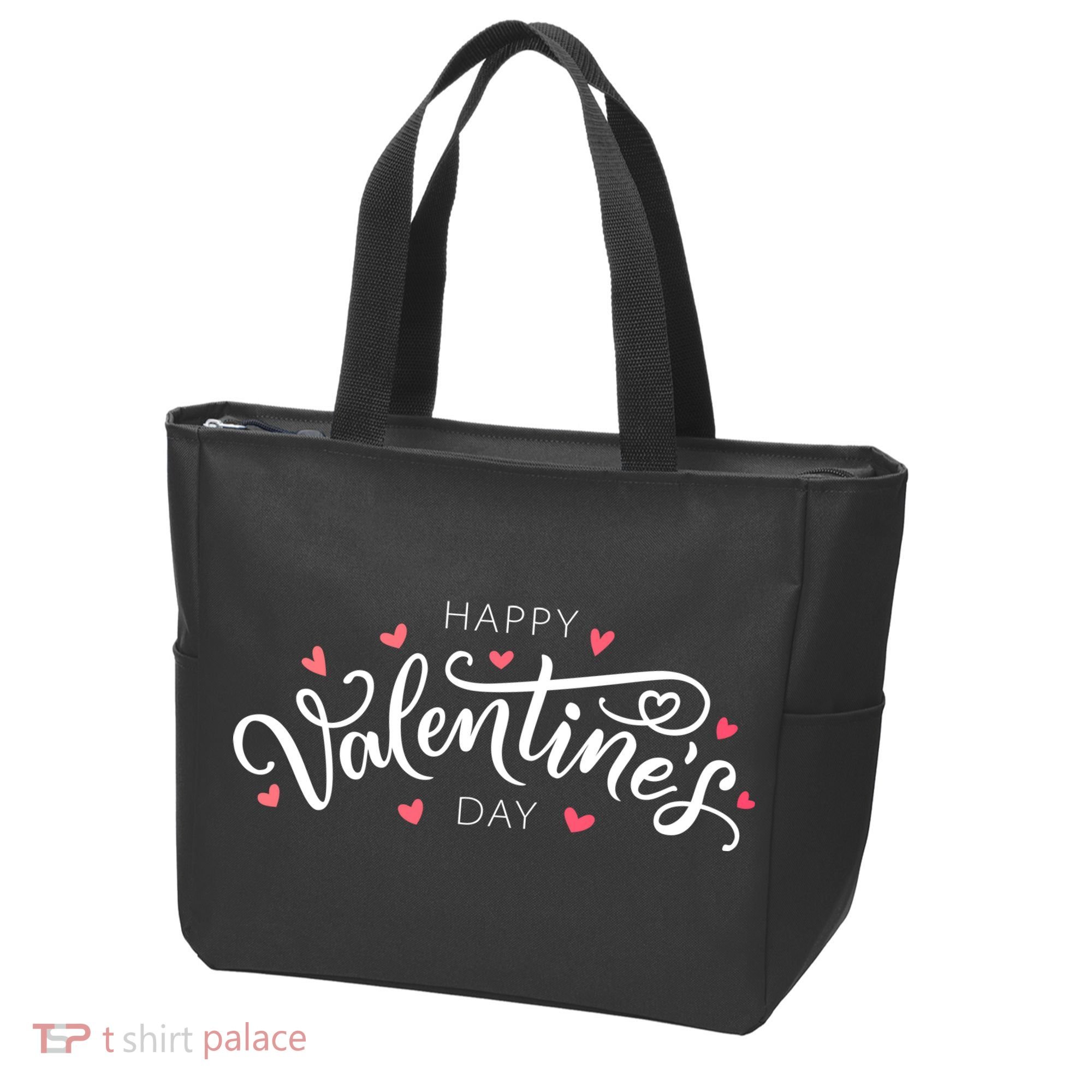 Happy Valentines Day Logo Tote Bag