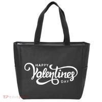 Happy Valentines Day Cute Holiday Gift Tote Bag thumb 0