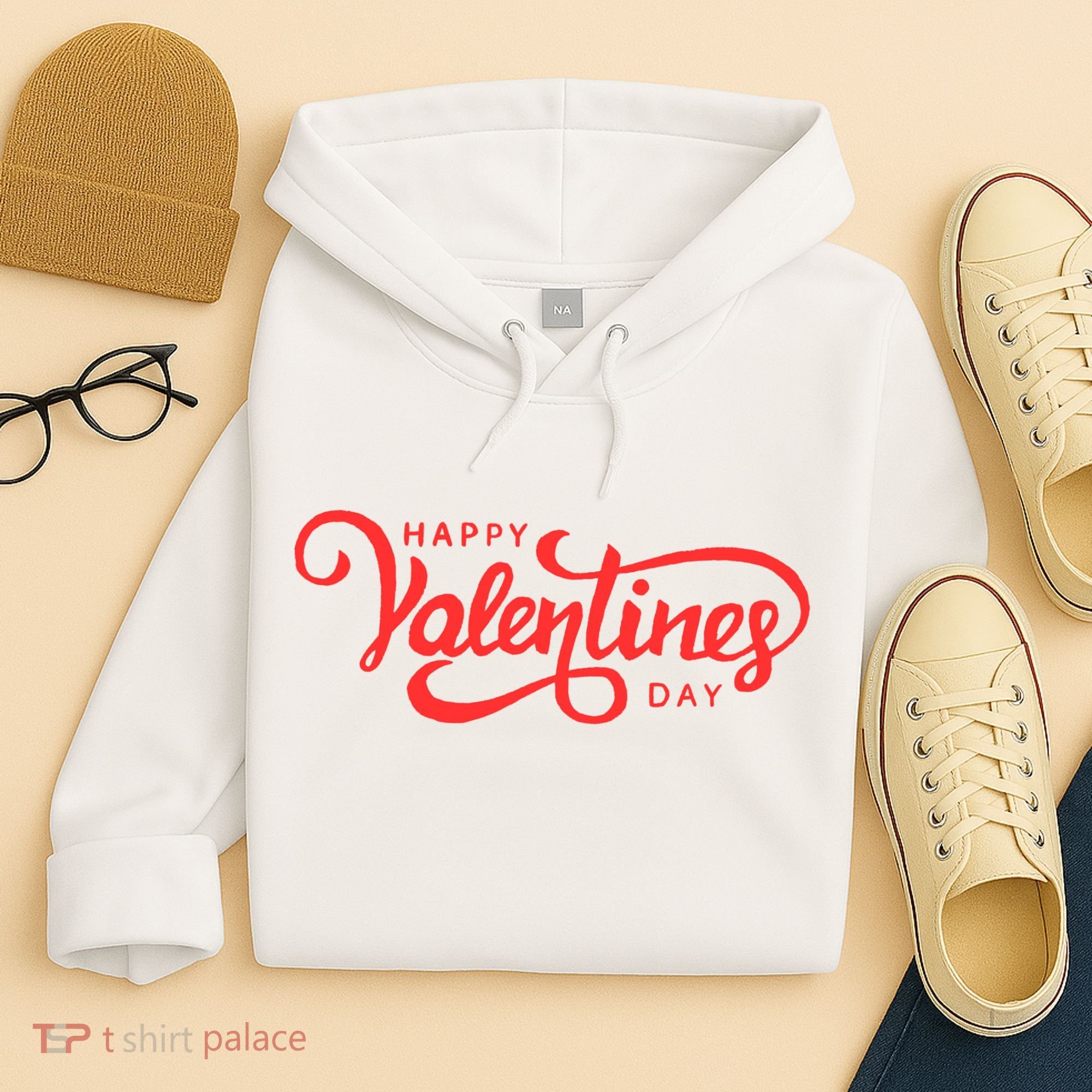 Happy Valentines Day Cute Holiday Gift Hoodie