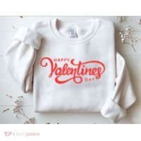 Happy Valentines Day Cute Holiday Gift Sweatshirt thumb 2