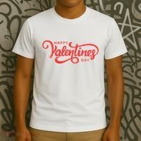 Happy Valentines Day Cute Holiday Gift T-Shirt thumb 3