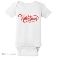 Happy Valentines Day Cute Holiday Gift Baby Bodysuit thumb 0