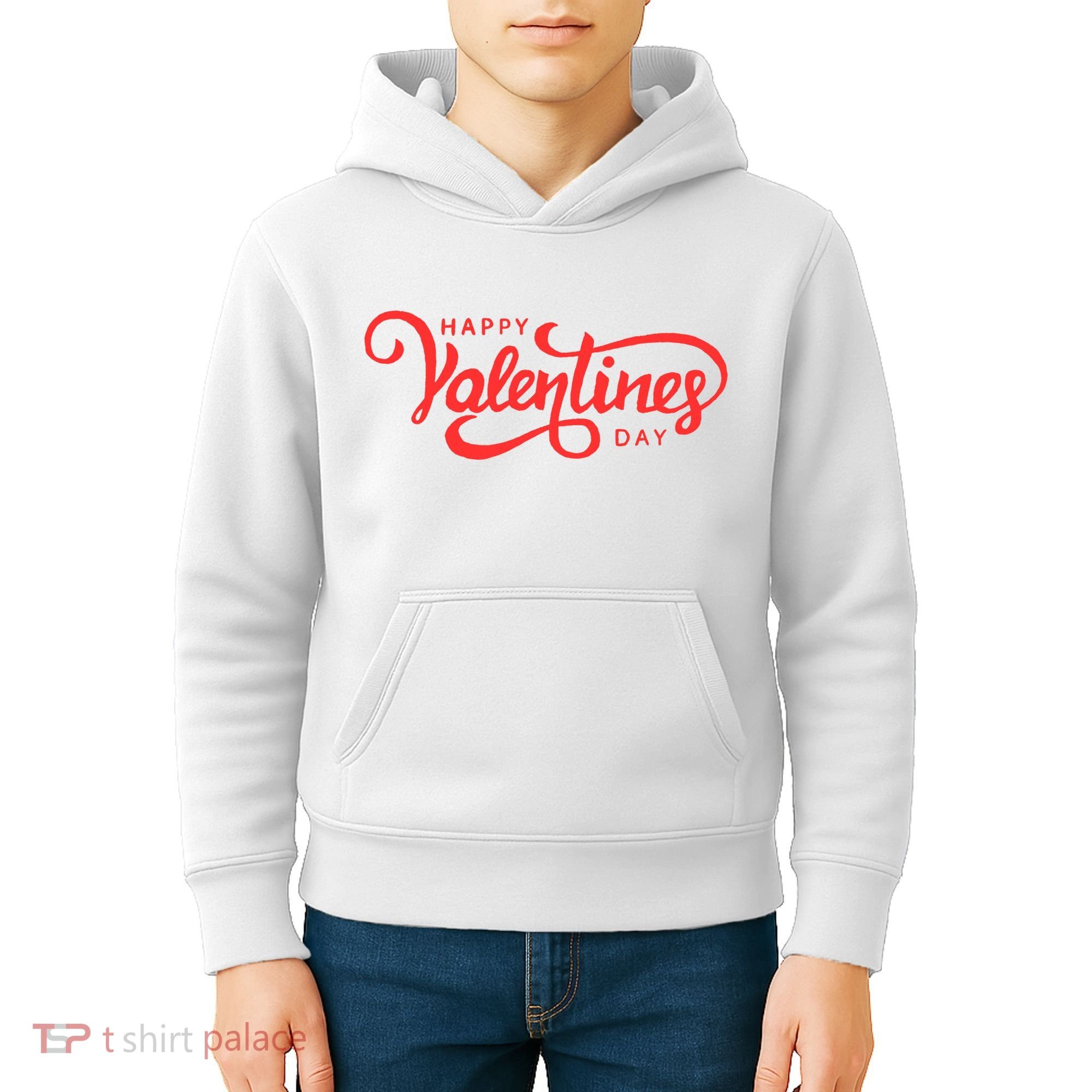 Happy Valentines Day Cute Holiday Gift Kids Hoodie