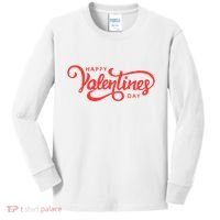 Happy Valentines Day Cute Holiday Gift Kids Long Sleeve Shirt thumb 0