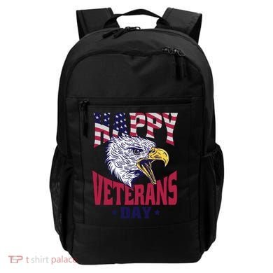Happy Veterans Day Eagle Backpack