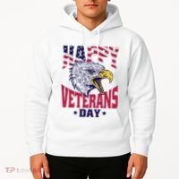 Happy Veterans Day Eagle Hoodie thumb 2