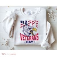 Happy Veterans Day Eagle Sweatshirt thumb 2
