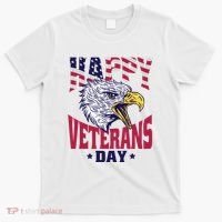 Happy Veterans Day Eagle T-Shirt thumb 0