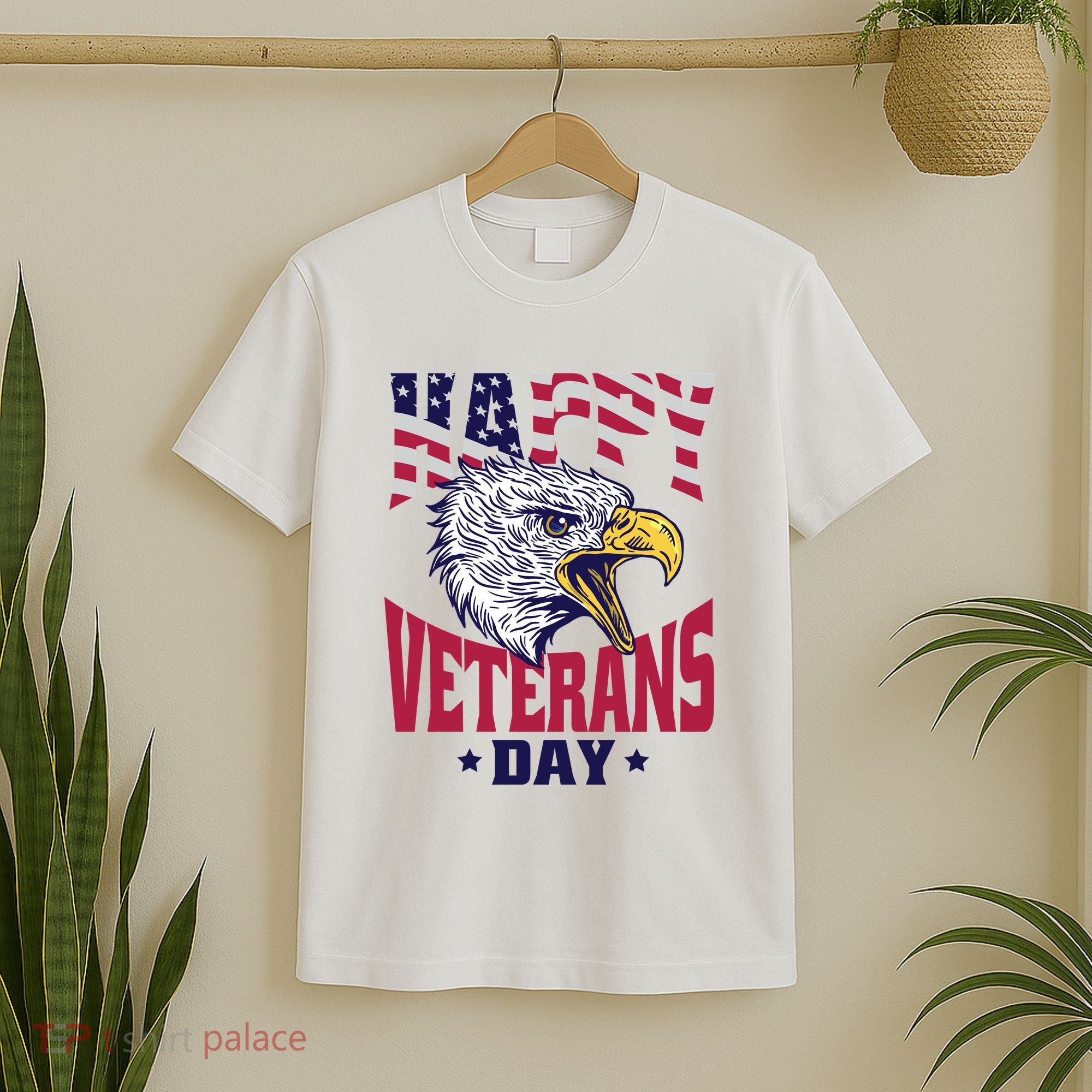Happy Veterans Day Eagle T-Shirt