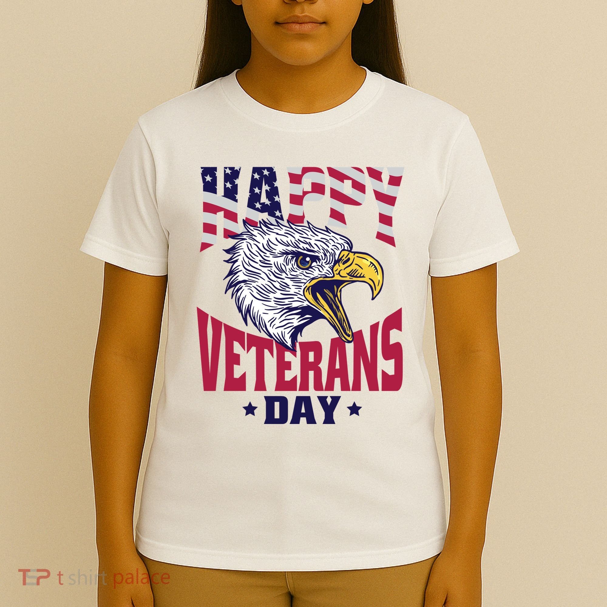 Happy Veterans Day Eagle T-Shirt