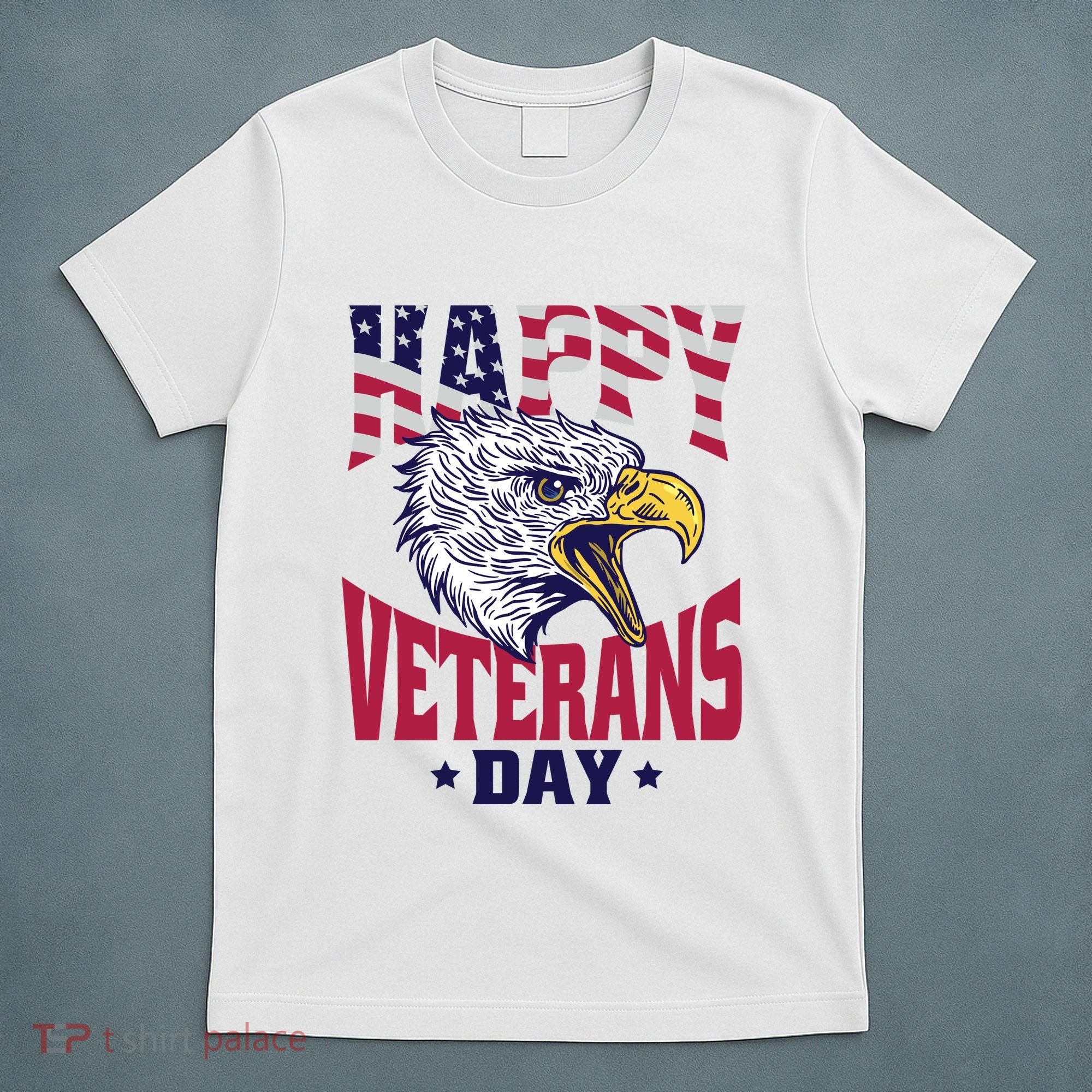Happy Veterans Day Eagle T-Shirt