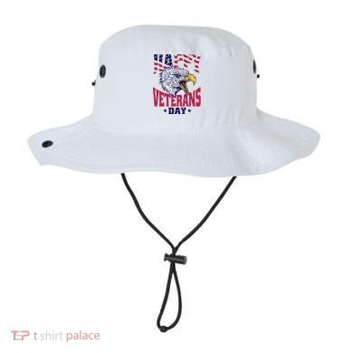 Happy Veterans Day Eagle Bucket Hat
