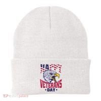 Happy Veterans Day Eagle Beanie thumb 0