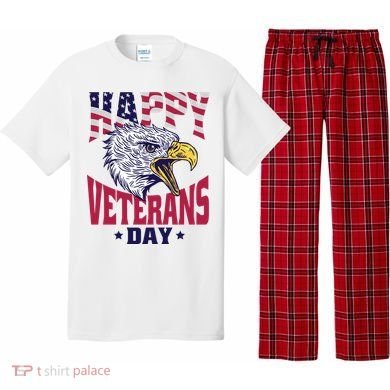 Happy Veterans Day Eagle Pajama Set