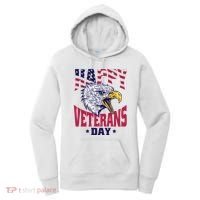 Happy Veterans Day Eagle Women's Hoodie thumb 0