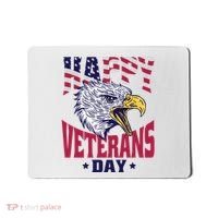 Happy Veterans Day Eagle Mousepad thumb 0