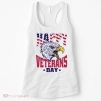 Happy Veterans Day Eagle Women's Tank Top thumb 0
