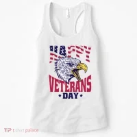 Happy Veterans Day Eagle Women's Tank Top thumb 0