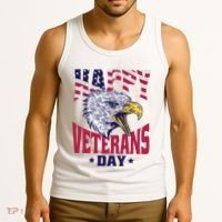Happy Veterans Day Eagle Tank Top thumb 3