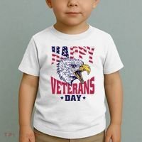 Happy Veterans Day Eagle Toddler T-Shirt thumb 2