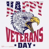 Happy Veterans Day Eagle Visor thumb 3