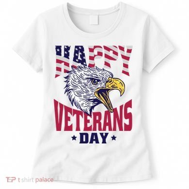 Happy Veterans Day Eagle Women's T-Shirt