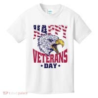 Happy Veterans Day Eagle Kids T-Shirt thumb 0
