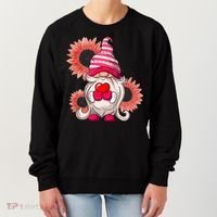 Happy Valentine's Day Gnome Sunflower Women's Sweatshirt thumb 0