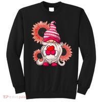 Happy Valentine's Day Gnome Sunflower Sweatshirt thumb 0