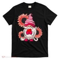 Happy Valentine's Day Gnome Sunflower T-Shirt thumb 0