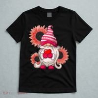 Happy Valentine's Day Gnome Sunflower T-Shirt thumb 5