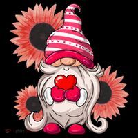 Happy Valentine's Day Gnome Sunflower Coffee Mug thumb 5