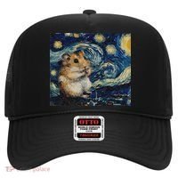 Hamster Van Gogh Style Starry Night Hat thumb 0