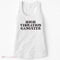 High Vibration Gangster Funny Spiritual Yoga Novelty Women's Tank Top thumb 0