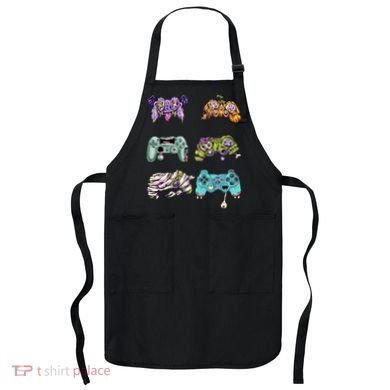 Halloween Video Gaming Controller Apron