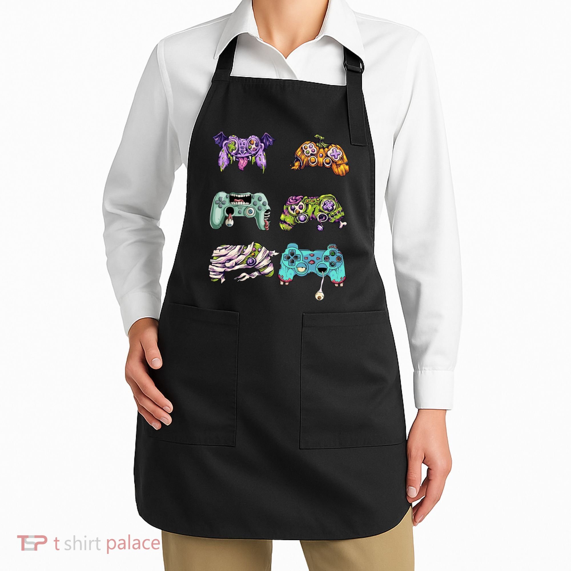 Halloween Video Gaming Controller Apron