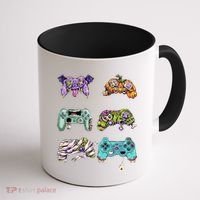 Halloween Video Gaming Controller Coffee Mug thumb 1