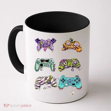 Halloween Video Gaming Controller Coffee Mug