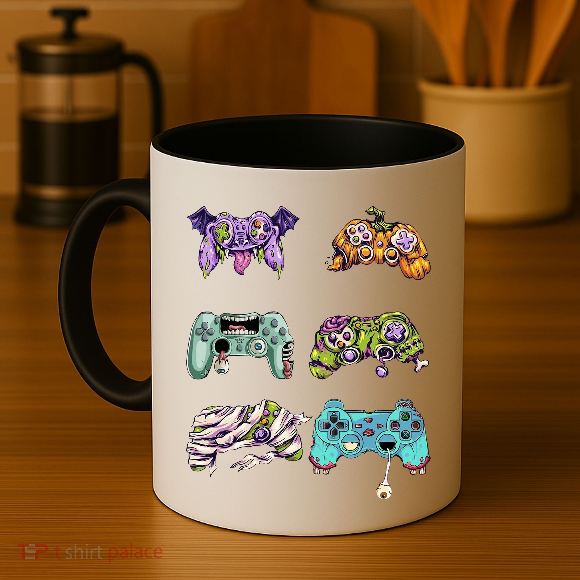 Halloween Video Gaming Controller Coffee Mug