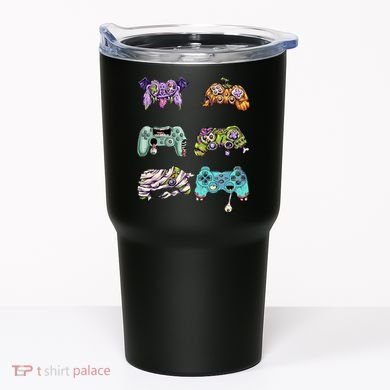 Halloween Video Gaming Controller Tumbler