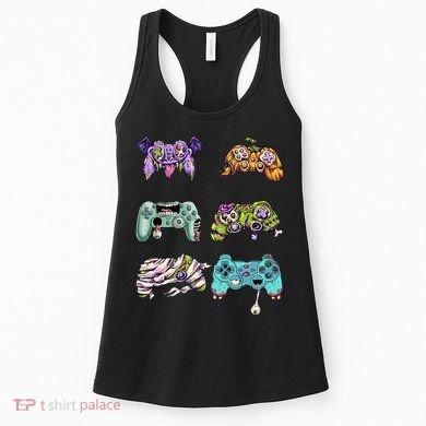 Halloween Video Gaming Controller Women's Tank Top