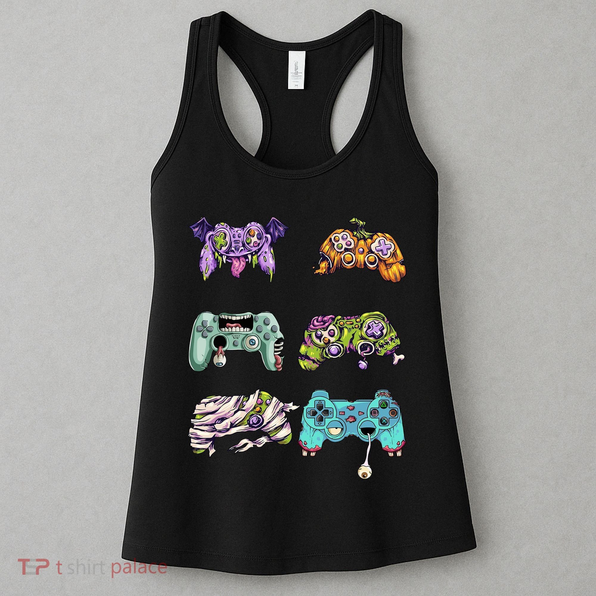 Halloween Video Gaming Controller Women's Tank Top